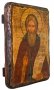 Icon Antique St. Sergius of Radonezh 21x29 cm