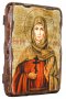 Icon Antique Holy Martyr Sofia 17h23 cm