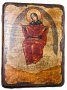 Icon of the Holy Theotokos antique bread 21x29 cm Sporitelnitsa