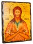 Icon of antique holy man of God, Reverend Alexis 30x40 cm