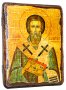 The icon under olden Martyr Bishop Valentin Interamsky 30x40 cm
