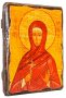 Icon Antique Holy Martyr Barbara 17h23 cm