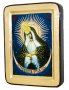 Икона Пресвятая Богородица Остробрамская Греческий стиль в позолоте 13x17 см
