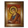 Amber icon of St. Philip the Apostle 20x30 cm