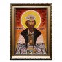 Amber icon of St. Vladimir 20x30 cm