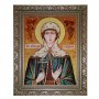 Amber icon of Holy Martyr Lydia 20x30 cm