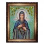 Amber Icon of St. Anastasiya Uzoreshitelnitsa 20x30 cm