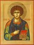Icon of St. Panteleimon healer 24x32 cm