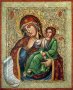 Icon of the Blessed Virgin Vatopedi 30х37,5 cm