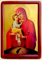 The Icon Of The Mother Of God Of Pochaiv - фото