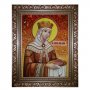 Amber Icon Holy Equal of the Apostles Elena 60x80 cm