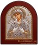 Icon of the Holy Theotokos Semistrelnaya 16x19 cm