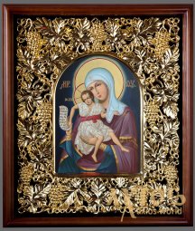 Icon of the Mother of God - Worthy is 35x25 cm - фото
