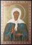 Hand-written Icon of the Matrona of Moscow 30x20 cm