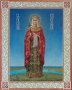 Hand- Written Icon of Saint Princess Olga 30x20 cm