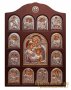 Home iconostasis Holy Family 28x42 cm