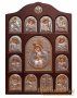 Home iconostasis of the Blessed Virgin Mary of Mercy 28x42 cm