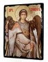 Icon under the old days Archangel Michael with gilding 13x17