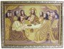 The icon "The Last Supper", embroidered with beads, under glass, 66х50 cm