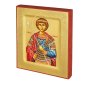 Saint Great Martyr George the Victorious, gilding, carving, 23x18 cm
