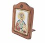 Icon the Saint Nicholas, Italian frame №2, enamel, 13x17 cm, alder tree