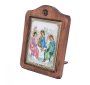 Icon Holy Trinity, Italian frame №2, enamel, 13x17 cm, alder tree