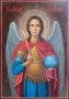 Painted icon Archangel Michael, 20x30cm