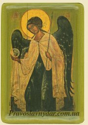 <<The icon of the Archangel Gabriel (XIV century)>> - фото