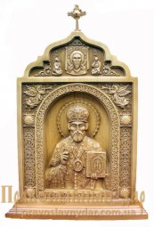The central icon of St.Nicolas - фото