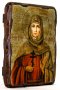 Icon Antique Holy Martyr Sofia 7x9 cm