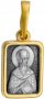The Image Of "SV. Basil" silver 925 gold plated