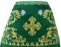 Priestly vestments green, embroidered on velvet