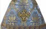 Priest Vestment from a quality brocade of blue color