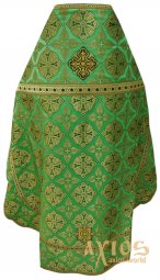 Priestly green vestments, brocade - фото