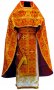 Priest Vestments, Embroidered on Red brocade, R001m