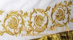 Gabardine Inner Rason with embroidery 033 - фото