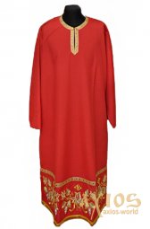 Inner Rason,  red color, with embroidery «Grapes» - фото