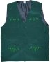 Green vest (wet silk)